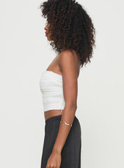 Lelande Tube Top White