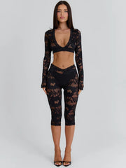 Morena Capri Pant Black